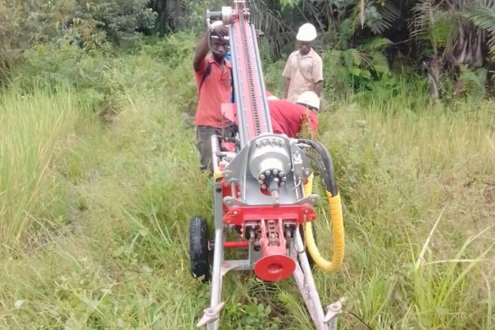 Kenya rock drill