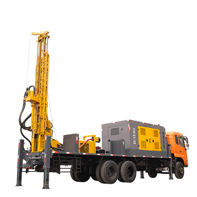 HQZ320C Truck-Mounted Pneumatic Drilling Rig